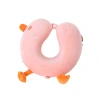 Cartoon animal chick memory foam U-shaped pillow, Recreation house travel office neck pillow, airplane business travel neck pillow wholesale Item Picture